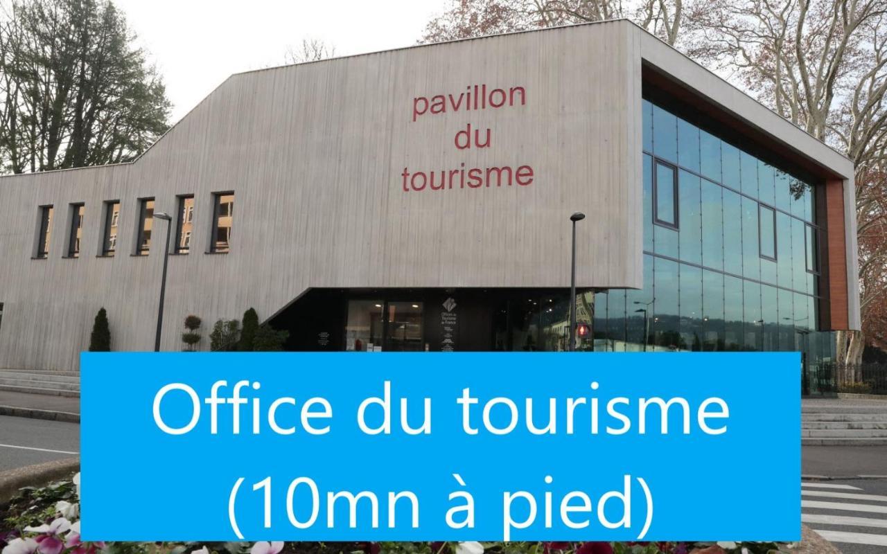 Appartement Netflix Centre De Vienne Pres De Lyon Bagian luar foto